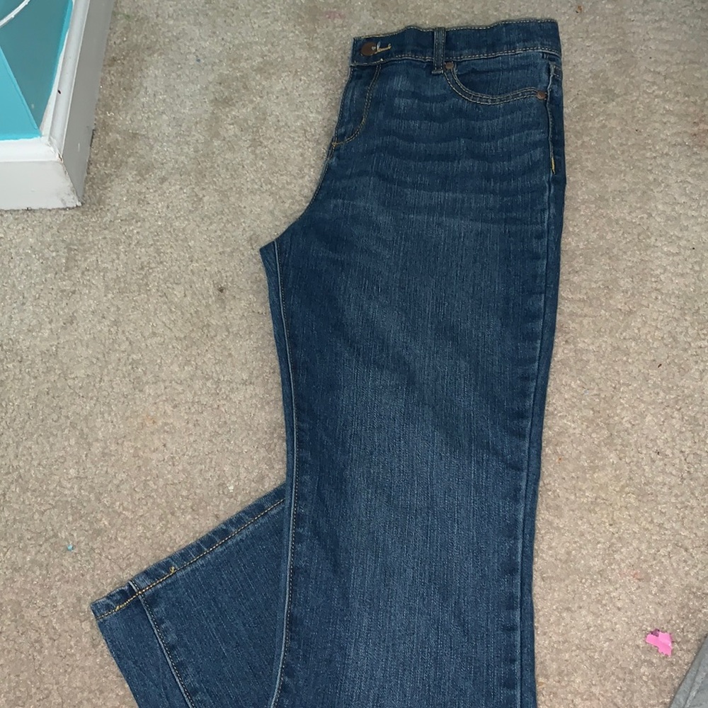 Medium blue wash jeans